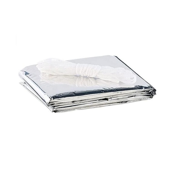 Wady 3-i-1 Nødblanket, Telt og Sovepose, Varme Reflekterende, Vandtæt