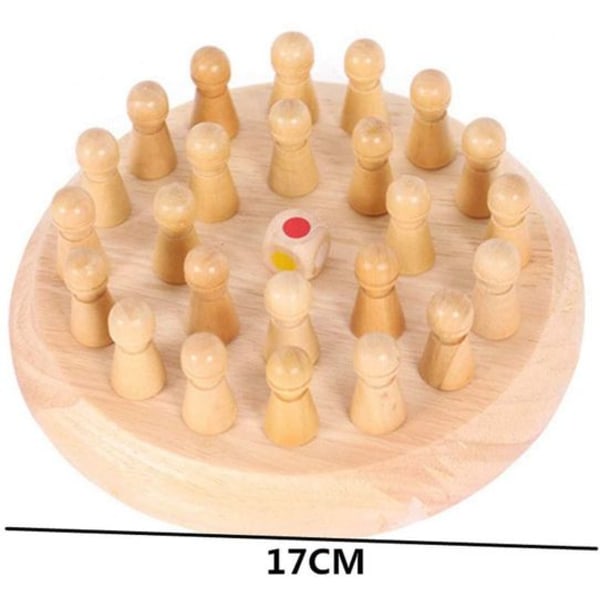 Oulensy Kids Party Game Wooden Memory Match Stick Chess Game Fun Block