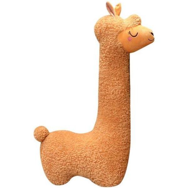 Celawork Alpaca Gosedjur, Alpaca Plyschleksak med Lång Hals, Mjuk Alpaca Kudde Stu
