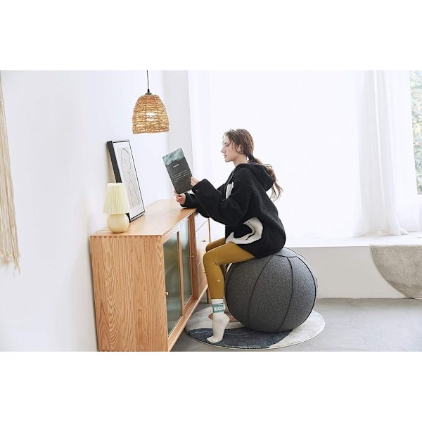 Bold stol til kontor, yoga, sovesal og hjem, stabilitet og