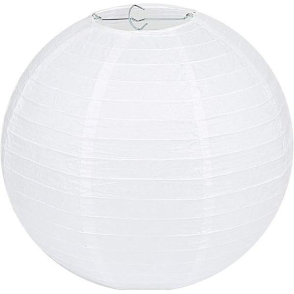 Lihao Papir Lanterne Lampskærm Bryllupsdekoration Papir Lanterne Hvid (10