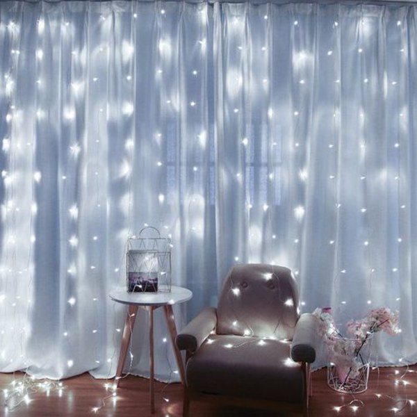 LED 3x3m, 300 LED valoketju 3 * 1M:llä