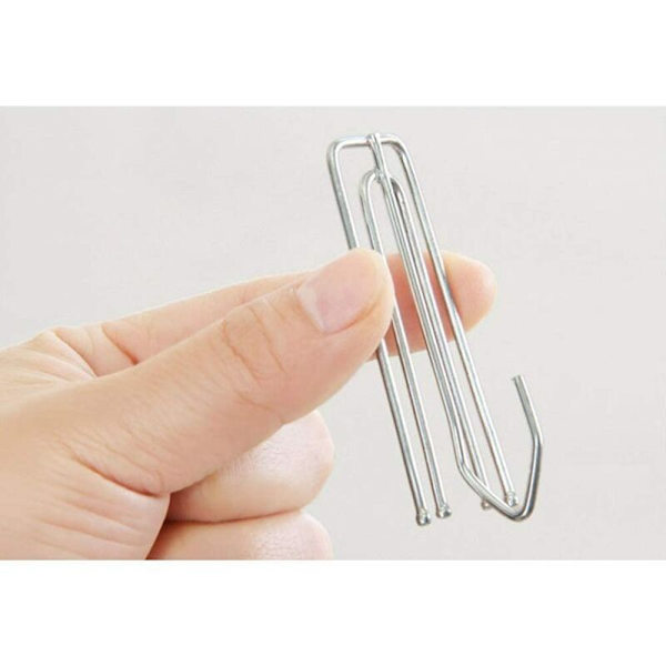 30 Tykke Gardinkroge - Heavy Duty Kroge til Pinch Pleat Hovedgardiner og Mere