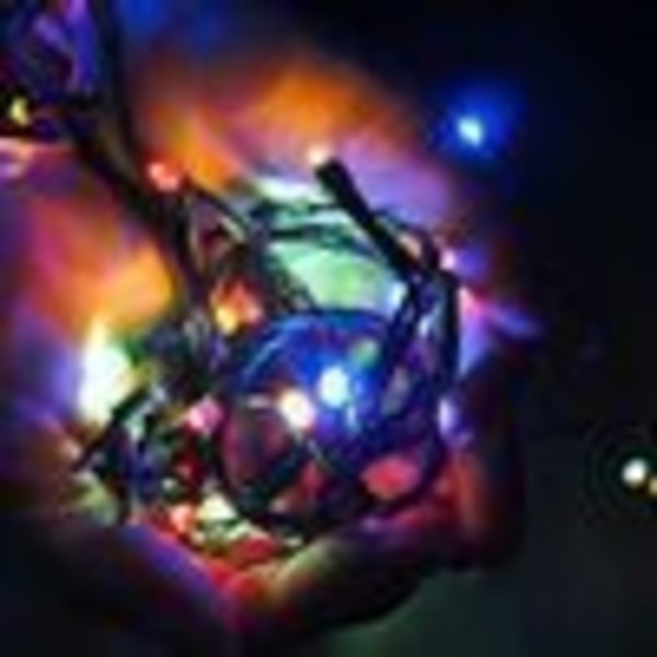 Eventyrlys 5M 50 LED 8 Lysmoduser USB Vanntett med Fjernkontroll for Fest