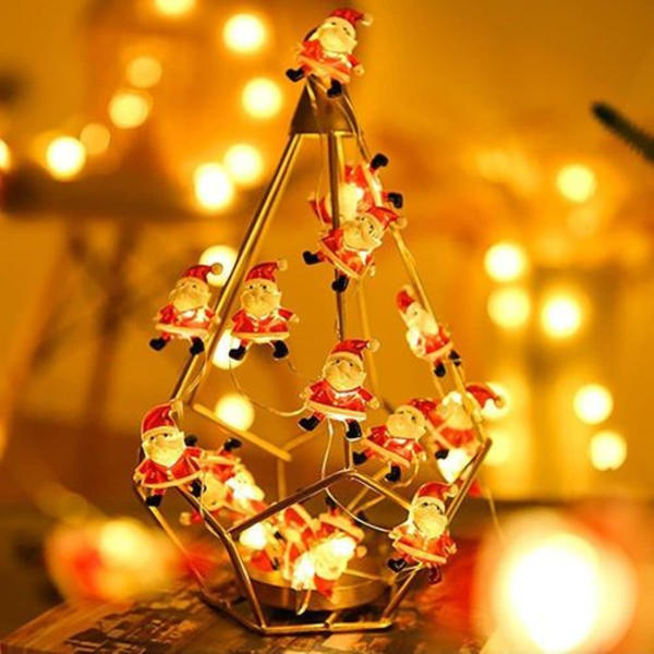 Joulupukki-valosarja 3M 30 LED - paristokäyttöinen ja vedenpitävä