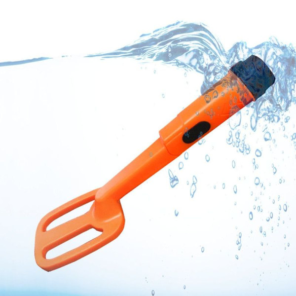 Vanntett Scuba Metalldetektor Undervannsdykking Puls Pinpointer Oransje