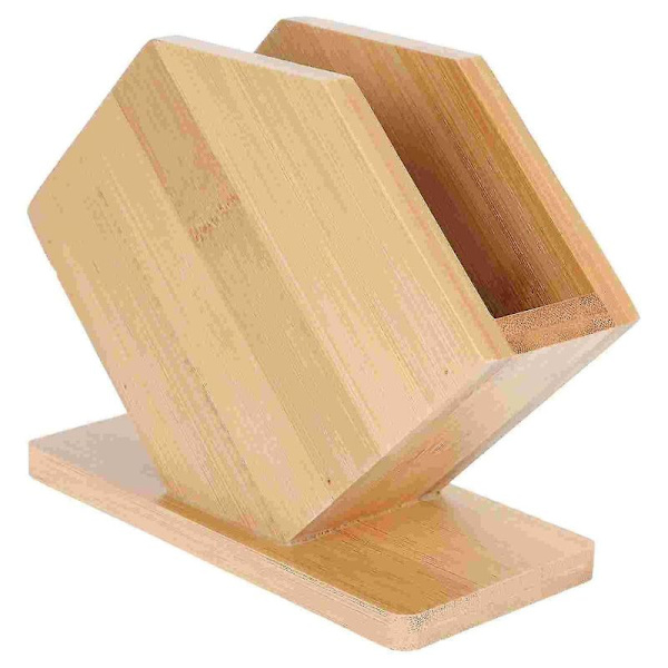 1 st skrivbordspappershållare i bambu