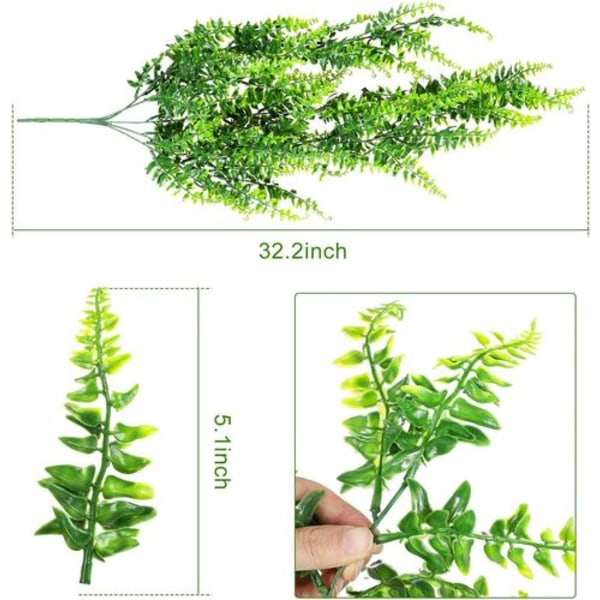 Kunstige hengeplanter - Bryllupsdekorasjon