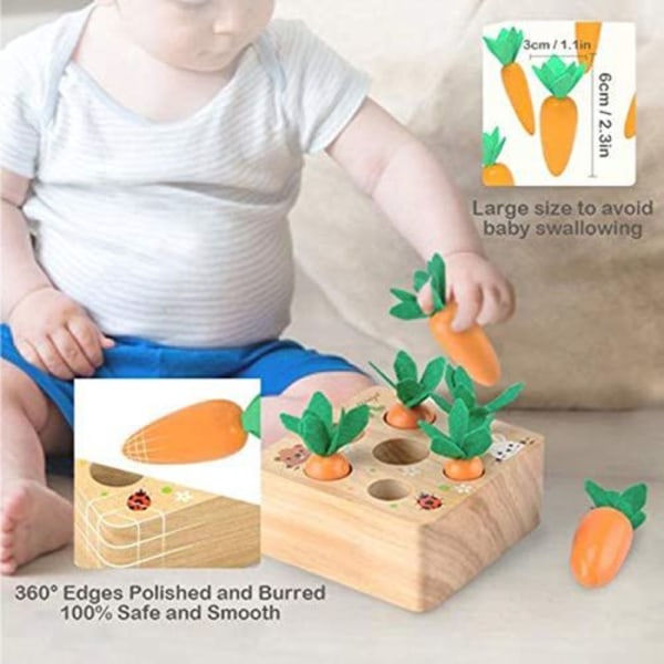 XIAPIA puiset lelut 1-vuotiaasta alkaen | Baby motoriikkalelu 12 kuukauden ikäisille pojille