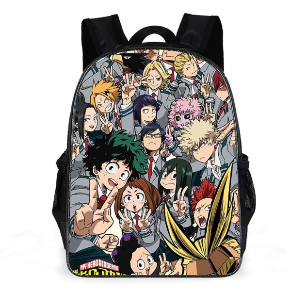 My Hero Academia studenterrygsæk My Hero Academia folkeskole- og gymnasierygsæk børnerygsæk til mænd og kvinder-D6 My Hero Academia 013