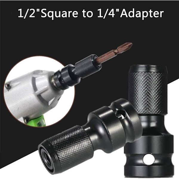 Hex Shank Adapter 4 st Hex Shank Adapter 1/2