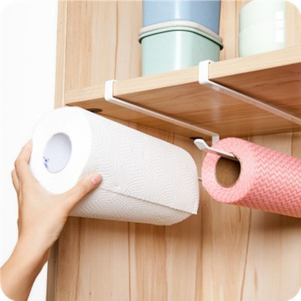 Pakke med 2 håndklædeholdere, dispensere, toiletrulleholdere, køkkenrulleholdere