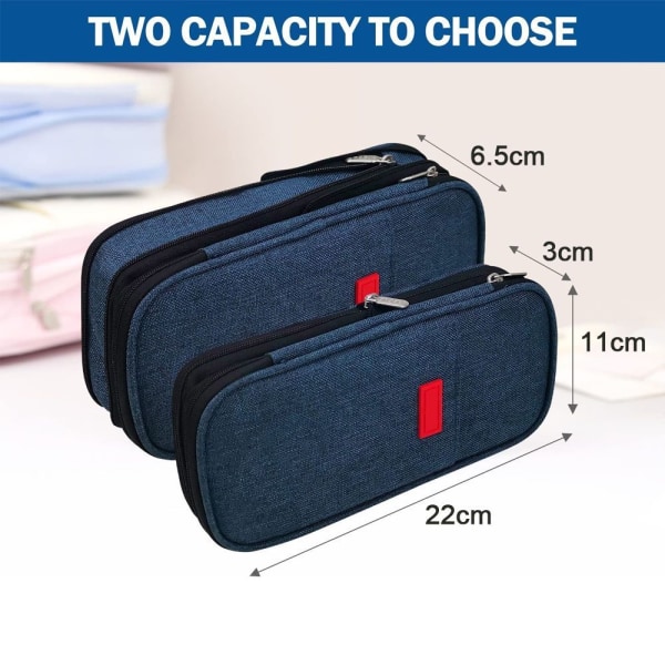 Large pencil case, pencil case, can expand the pencil case in large shape5