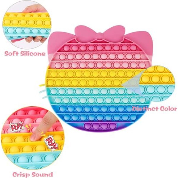 Suuri Push Popper It Cute Fidget Pop Pops Sensory,