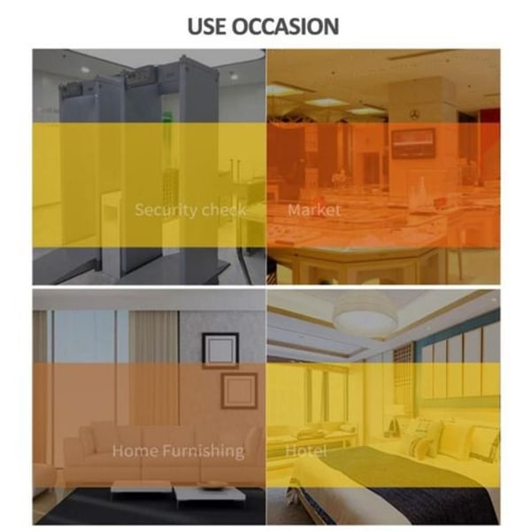 UV-lampe Steriliseringslampe UVC-lampe Desinfeksjon med USB-lading Bærbar