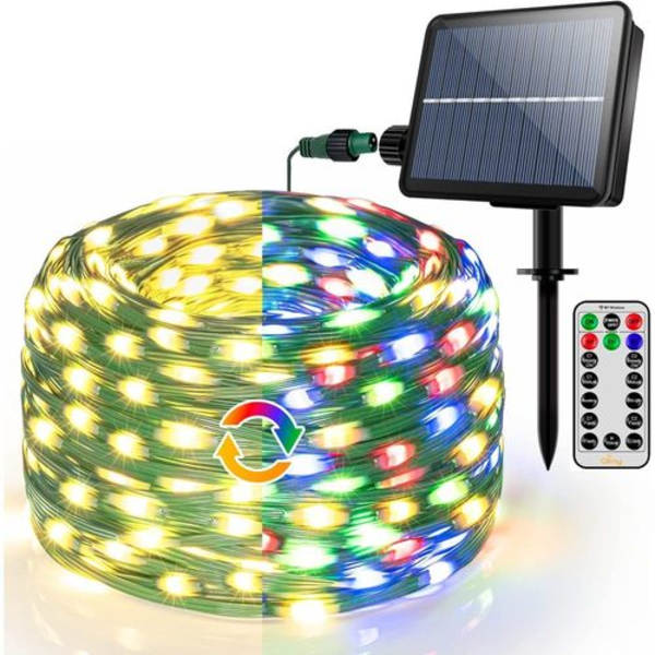 Solcelle-fe lys udendørs - 30 m 300 LED Ollny fe lys udendørs solvarm
