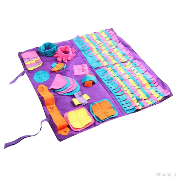 Dog sniffing mat, interactive game feeding blanket sniffing mat, food puzzle