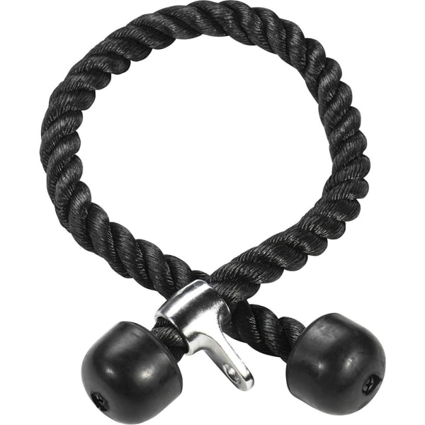 Nylon triceps tau, vridd tau triceps tau for å trekke ned med sklisikker