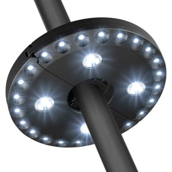 LED-varjolampun 28 LED-valoa Langaton puutarhavalo Paristokäyttöinen ulko