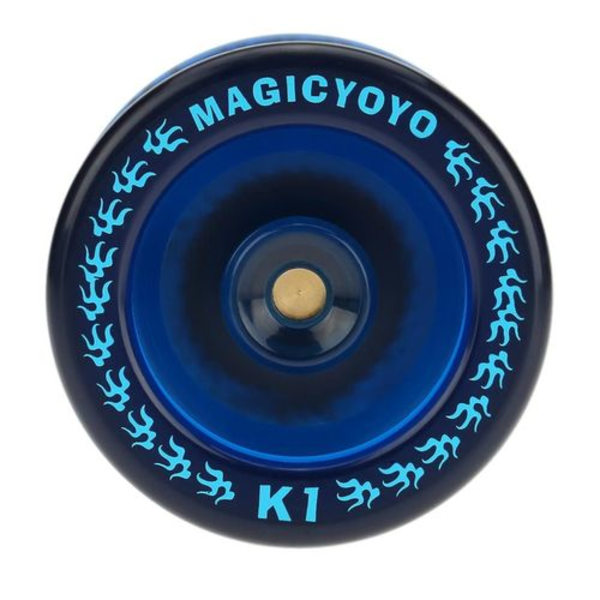 Magisk Yoyo K1 Spin ABS Yoyo 8-kulla KK-lager med snurrande snöre för