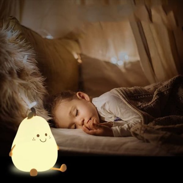 LED nattlampa för barn, uppladdningsbar nattlampa för bebis