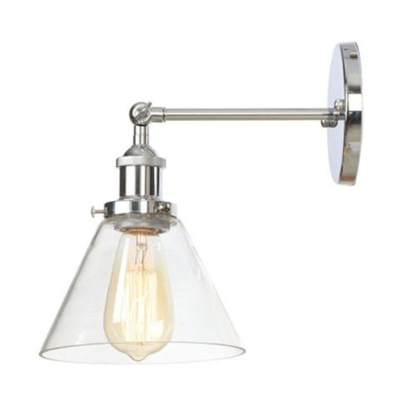 Modern klar glas taklampor väggbelysning stil 2