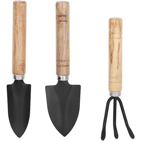Hagespade hage- og spaderedskap sett 3 deler