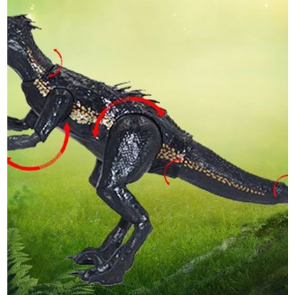 Jurassic Park Dinosaurie Leksak Ledbar Rörlig Actionfigur Klassisk Dinosaurie