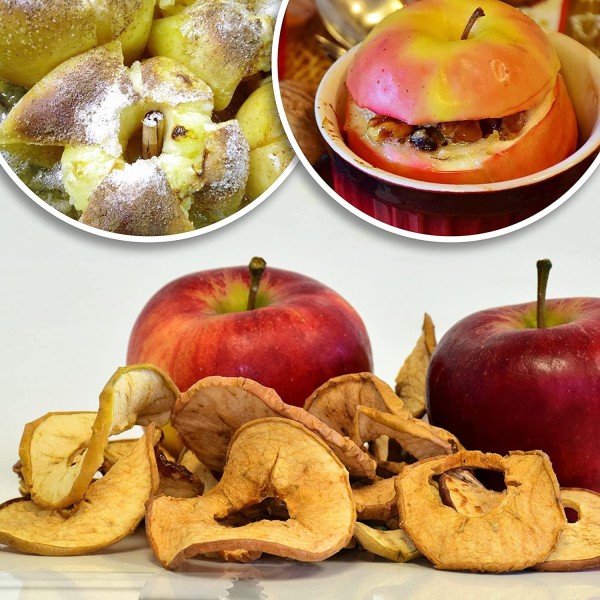 2x äppelkärna i rostfritt stål -praktisk äppelurkärare med ögla -praktisk kärnavskärare -kärnborttagare (002 stycken -äppelkärna -silver)-