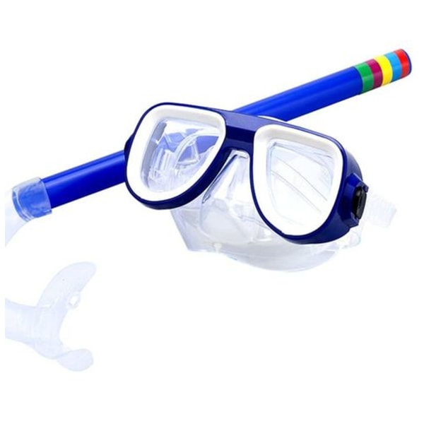 Snorkeldykkerbriller til børn med panoramasynsfelt dykkermaske snorkelmaske