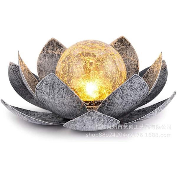 Buddha hage lotus blomst dekorasjon sol lotus blomst for utendørs hage dekorasjon
