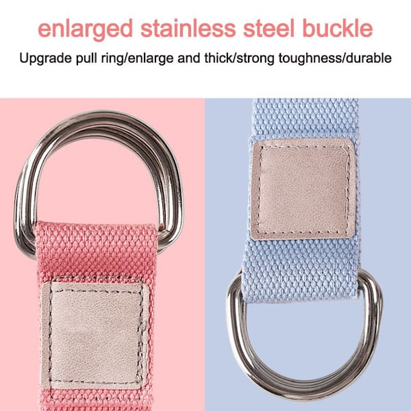 Yogastretchband, Pilates fysioterapi stretchband lila 250 * 3.8cm
