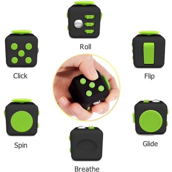 Fidget stress kub från [1 bit] kub mot stress, rastlösa händer, perfekt för barn