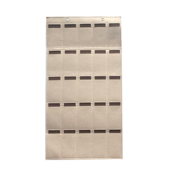 Väggmonterad glasögonförvaring Khaki 70x40 cm