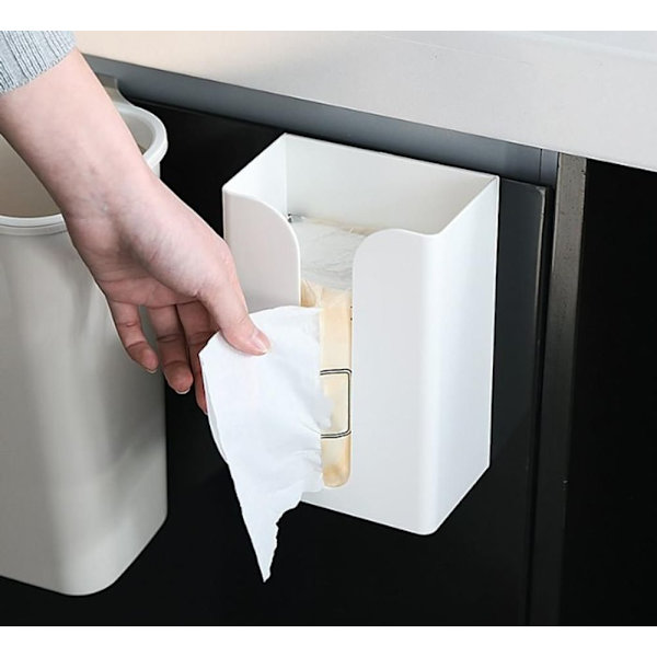 Papirlommetørklæde dispenser til væg- eller loftsmontering