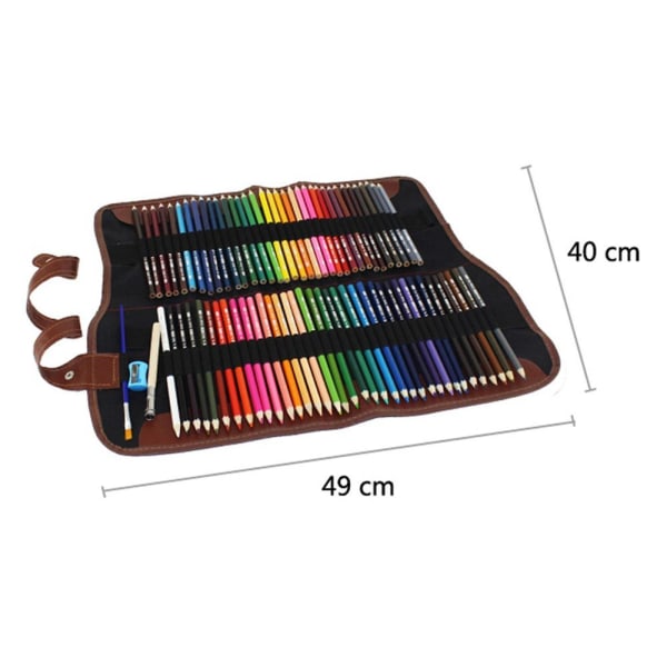 Profesjonelle akvarellblyanter, 72 akvarellfargede blyanter sett for barn og