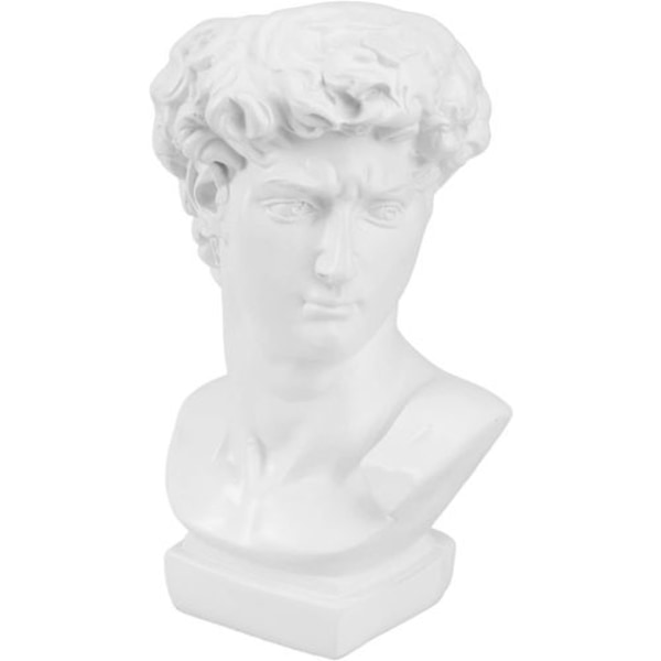 Skulpturhode Planter Gresk David Statue Sukkulent Planter Vase Pen
