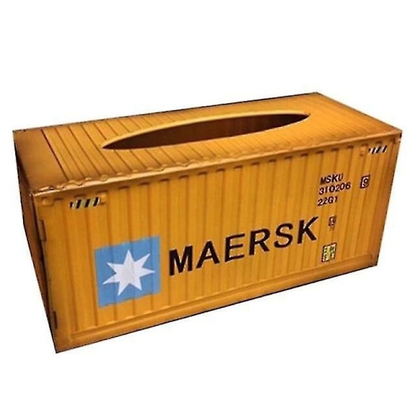 Retro kreativ kosmetisk vevsholderbeholder