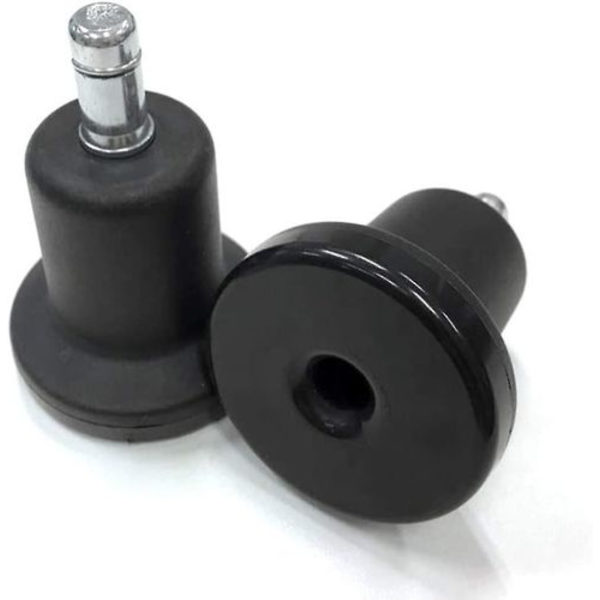 Kontorstol 2\" Svingbare faste hjul Plast skli skinne