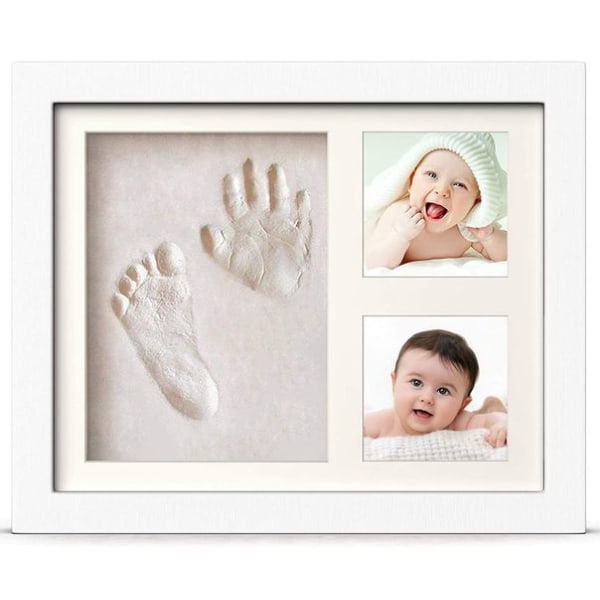 Baby Handprint Footprint Clay Footprint Set för nyfödda och