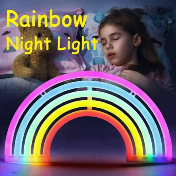 LED Neonljusskylt Rumdekor LED Neon Nattljus Batteridriven och