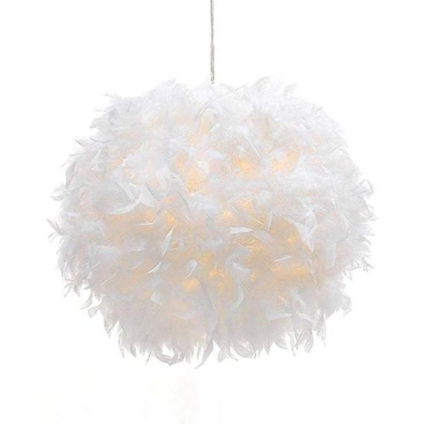 Ljus pendellampa hängande lampa i vår 30cm E27, ingår ej