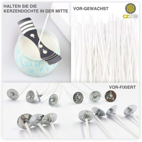 Cubic Zirconia Store® - Mèche Bougie -   Garantie Fonte
