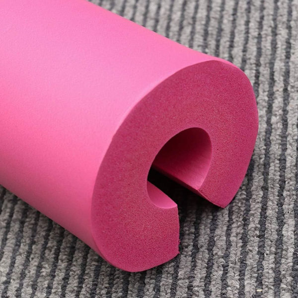 Vorcool Barbell Squat Pad, Barbell Pad til Squats, Lunges, Hip Thrusts, Vægt Rosa