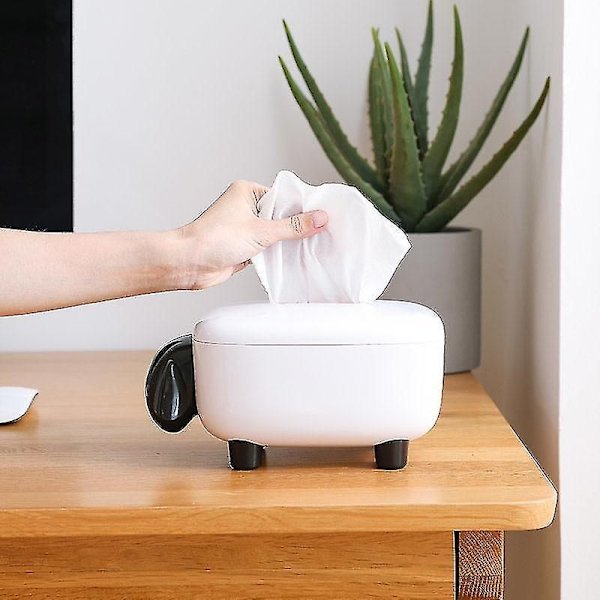 Facial tissue holder enkel sød får