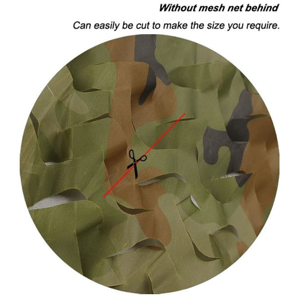 Camouflagenet til jagt og dekoration