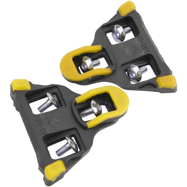 Alomejor 1 Pair Bike Pedal Cleats Self-Locking Road Bike Bicycle Cleat for Mountain