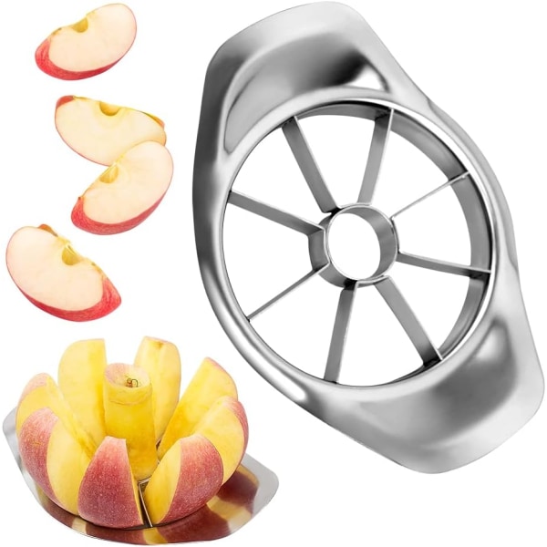 Apple Slicer Apple Cutter ruostumattomasta teräksestä valmistettu omenaerotin