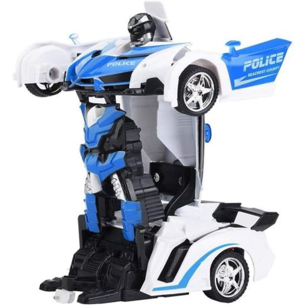 Transformer 2 i 1 RC Bil Kørsel Sportsvogn Kørsel Transformation Robot