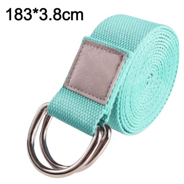 Yogastrækbånd, Pilates fysioterapi strækbånd grøn 183 * 3.8cm